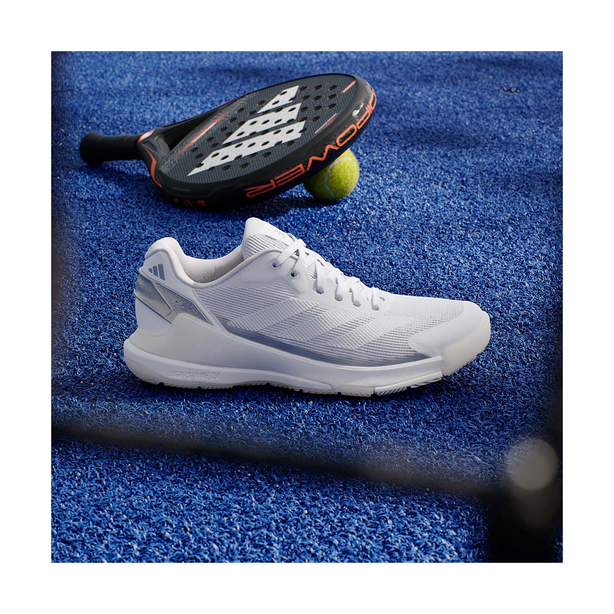 Scarpe da padel Adidas Crazyquick LS Donna Bianche