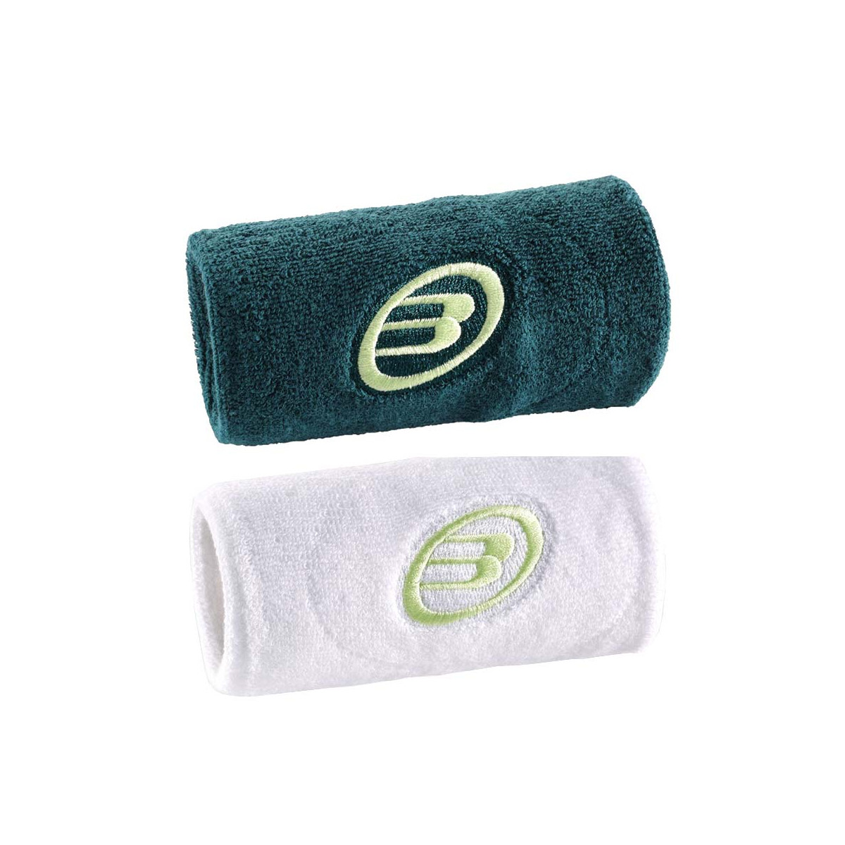 Polsini Bullpadel Bianco / Verde x 2