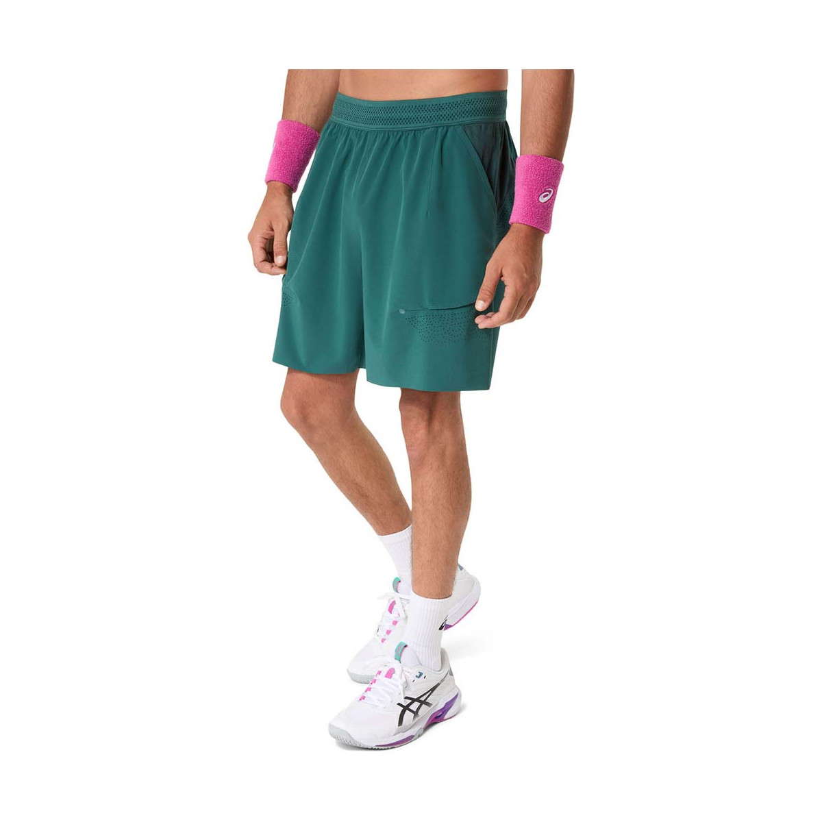 Pantaloncini Asics Match 18cm Blu indaco