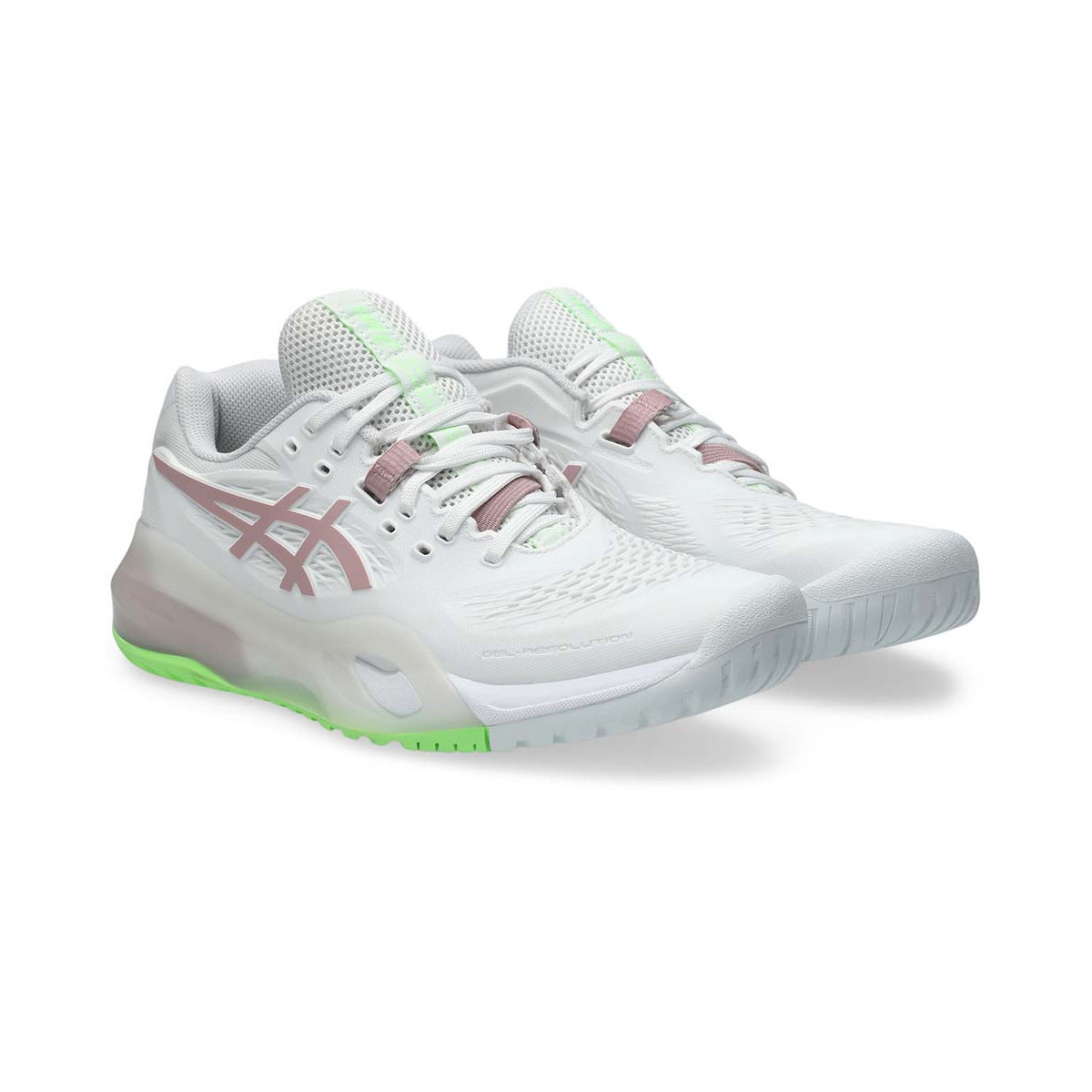 Scarpe Asics Gel Resolution X Donna Bianco / Verde pastello