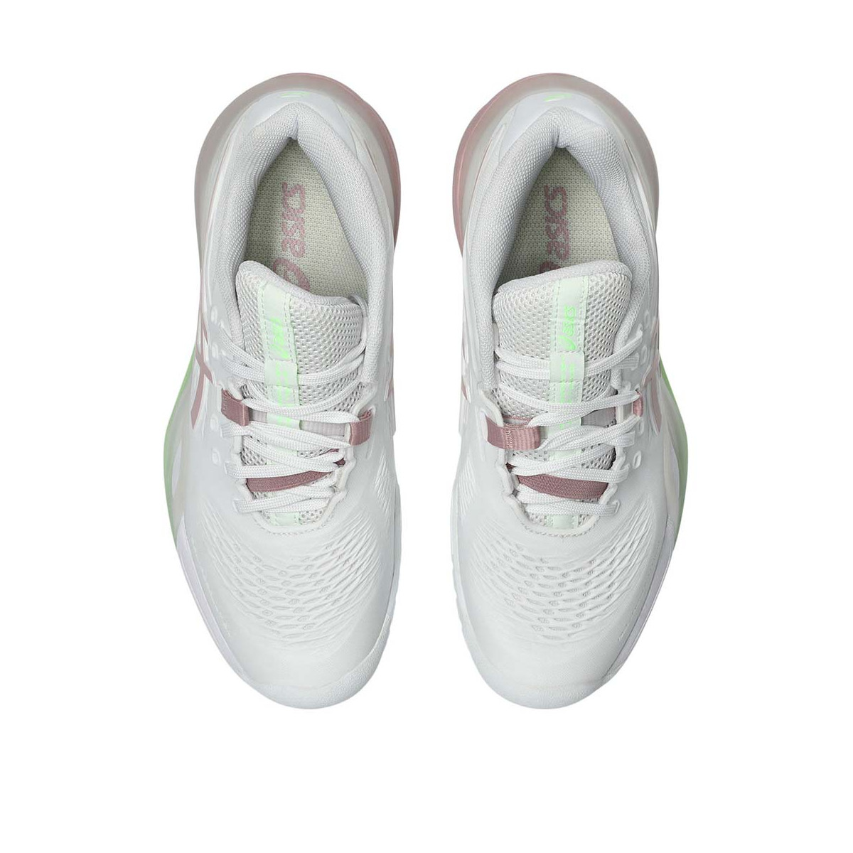 Scarpe Asics Gel Resolution X Donna Bianco / Verde pastello