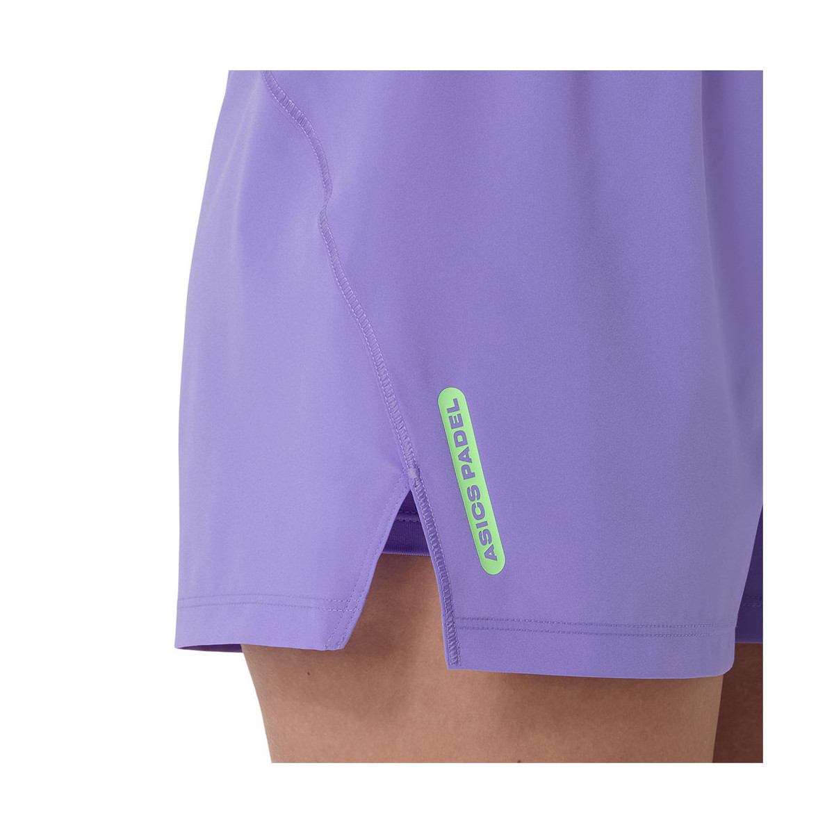 Pantaloncini Asics Court 2-en-1 Donna Nero