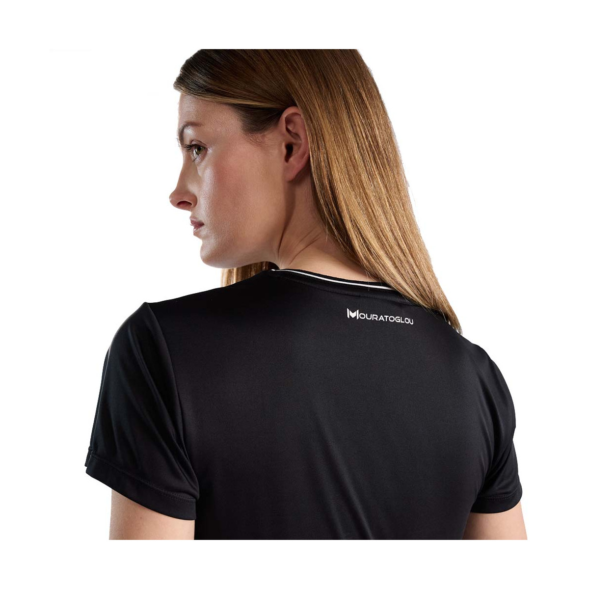 T-shirt Mouratoglou Match Melbourne da donna Rosa