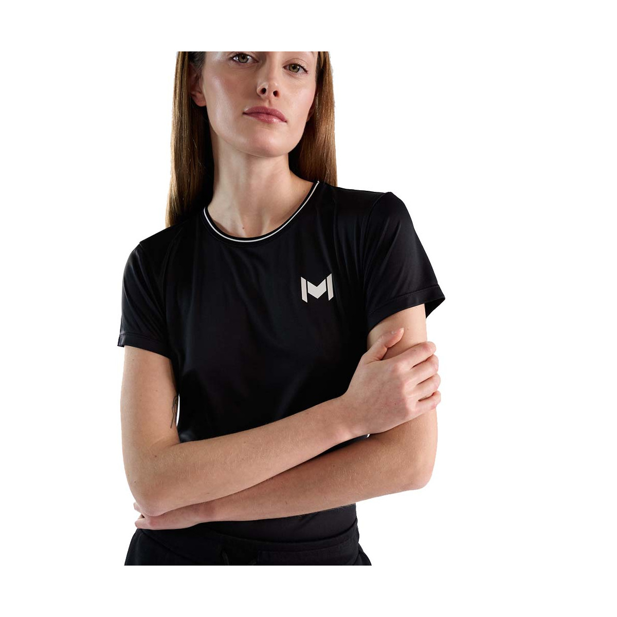 T-shirt Mouratoglou Match Melbourne da donna Rosa