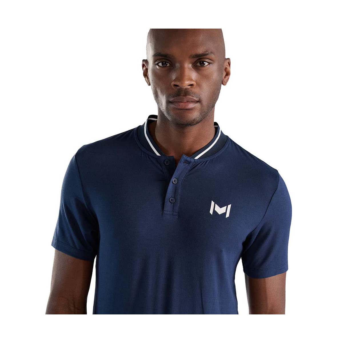 Polo Mouratoglou Match Melbourne Bianca / Blu