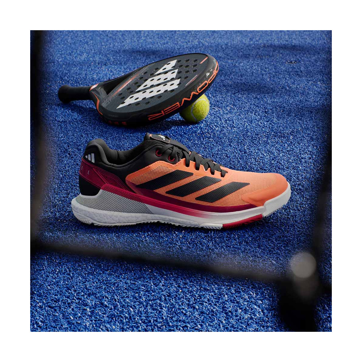 Scarpe da padel Adidas Crazyquick Boost Bianche / Nere / Verde
