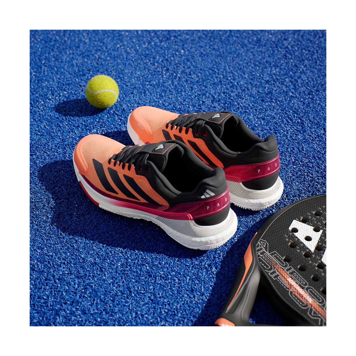 Scarpe da padel Adidas Crazyquick Boost Bianche / Nere / Verde