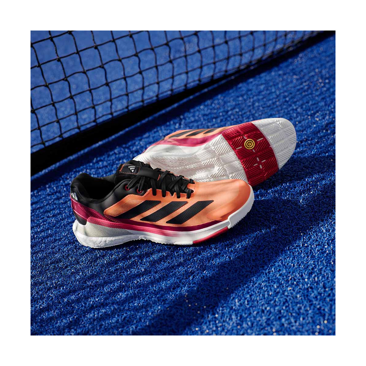 Scarpe da padel Adidas Crazyquick Boost Bianche / Nere / Verde