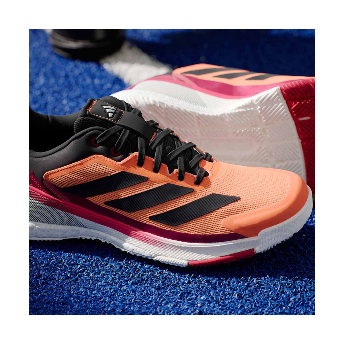 Scarpe da padel Adidas Crazyquick Boost Bianche / Nere / Verde