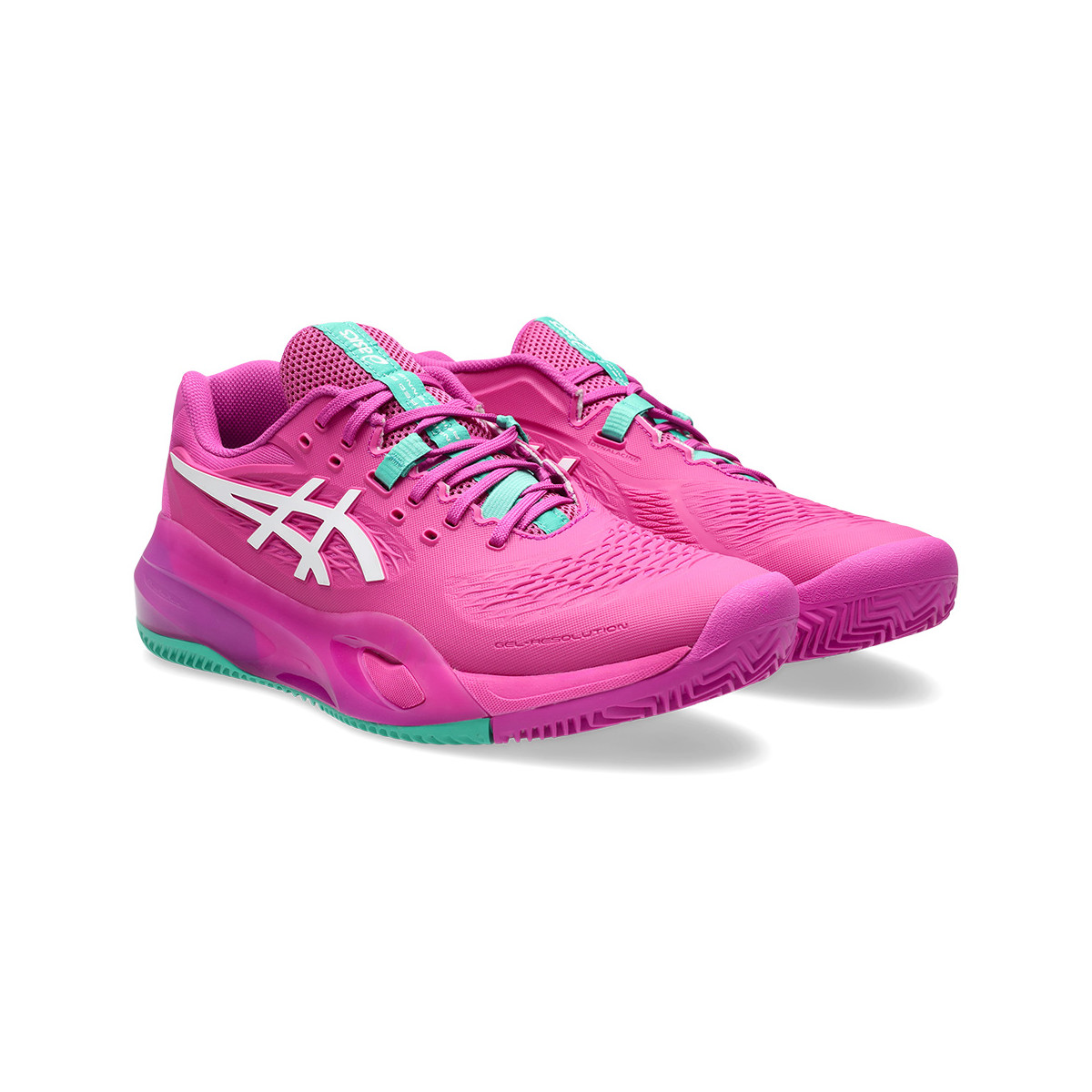 Scarpe Asics Gel Resolution X Clay Nero / Verde