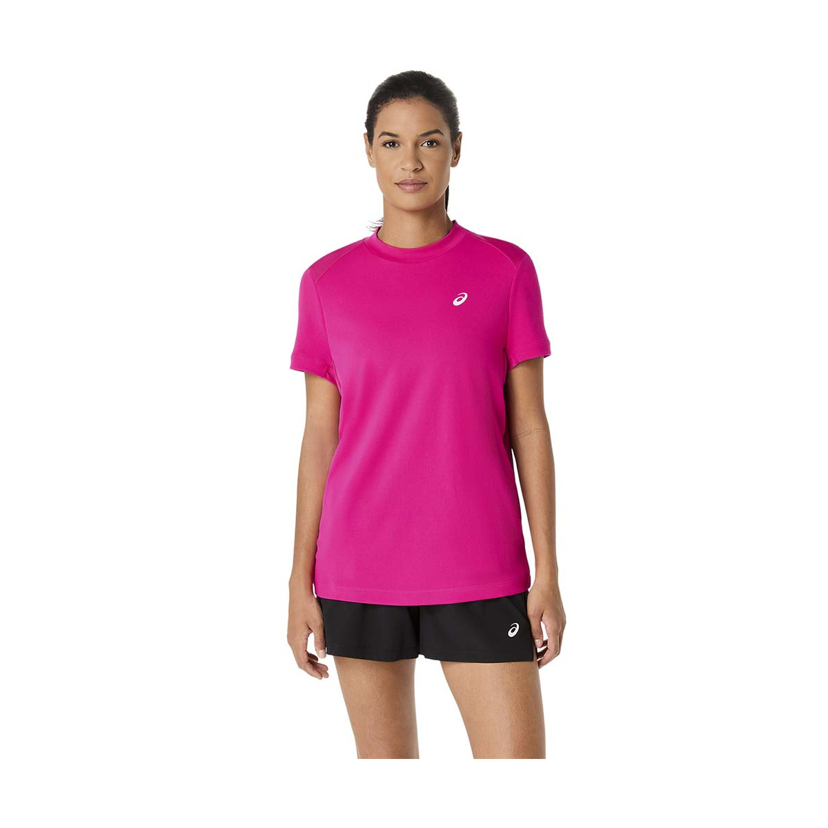 Maglietta Asics Court SS Donna Navy Blu