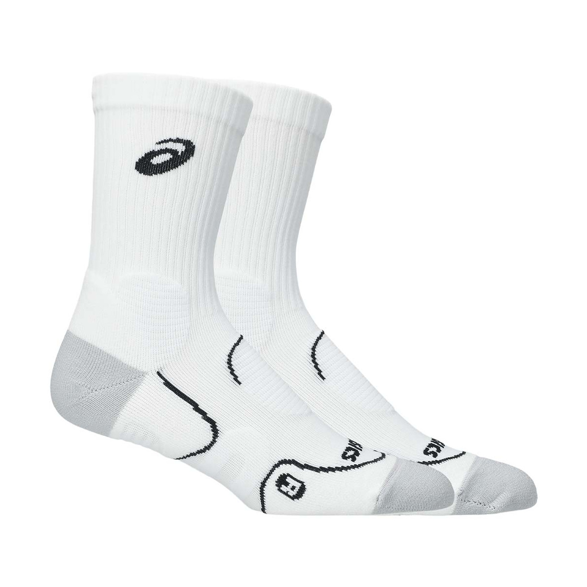 Calzini Asics Tennis Court+ Crew Bianco