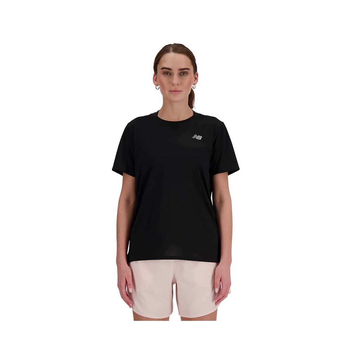 T-shirt New Balance Essentials Azzurro chiaro