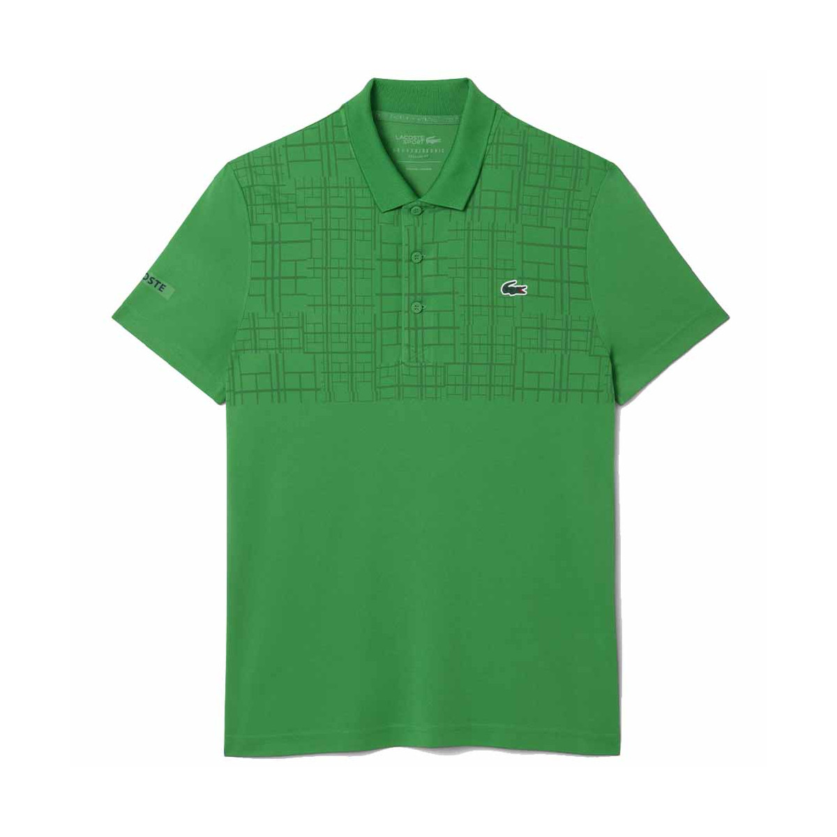 Polo Lacoste Tennis Novak Djokovic Nero