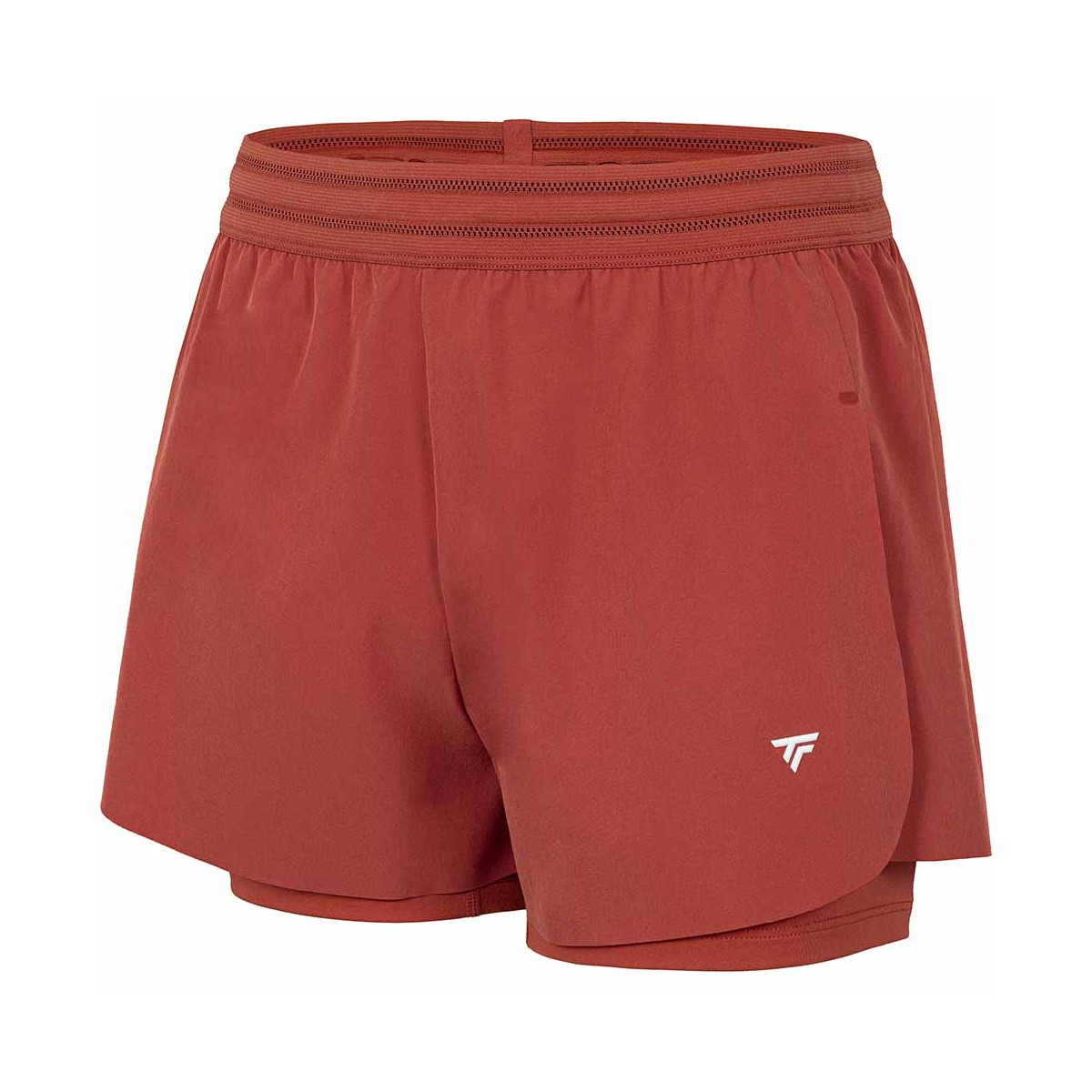 Pantaloncini Team Stretch Tecnifibre Donna Bianco
