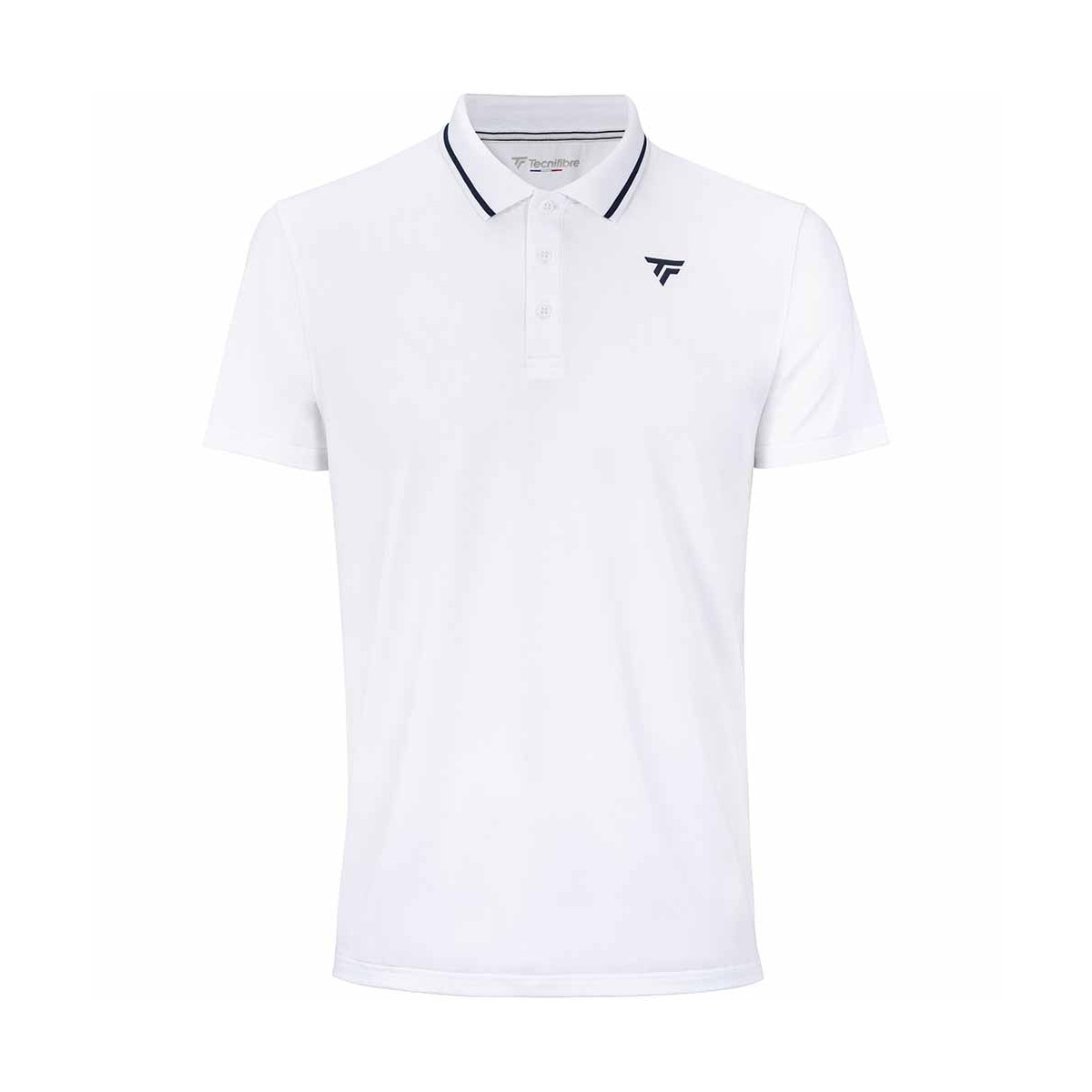 Polo Tecnifibre Team Mesh Bianco