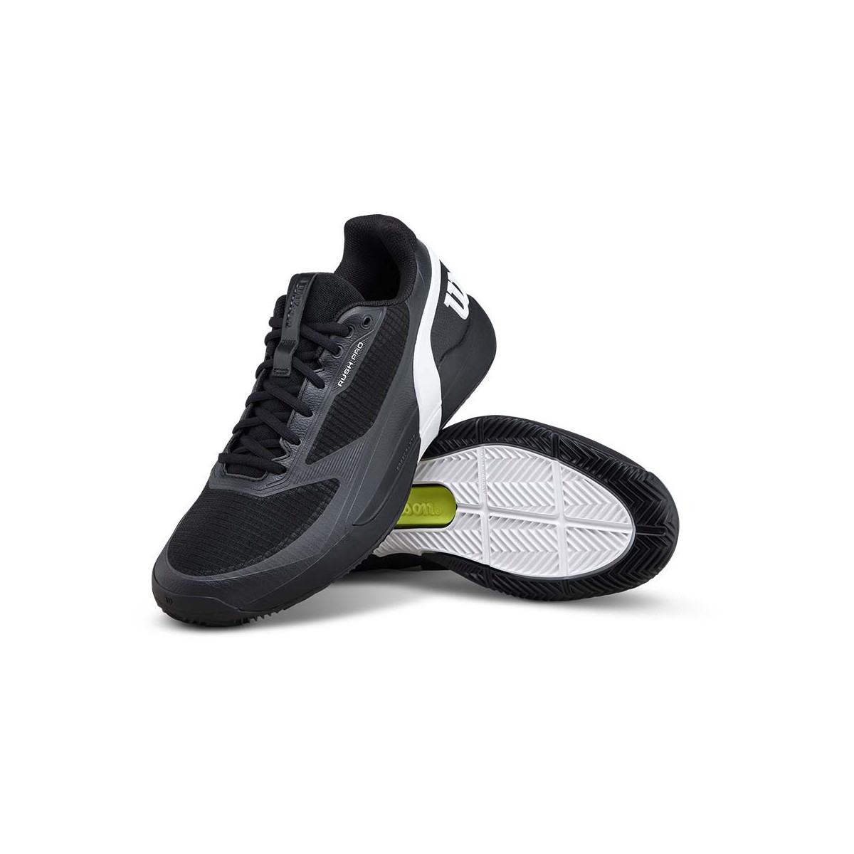 Scarpe Wilson Rush Pro 5 Bianco/Verde pastello