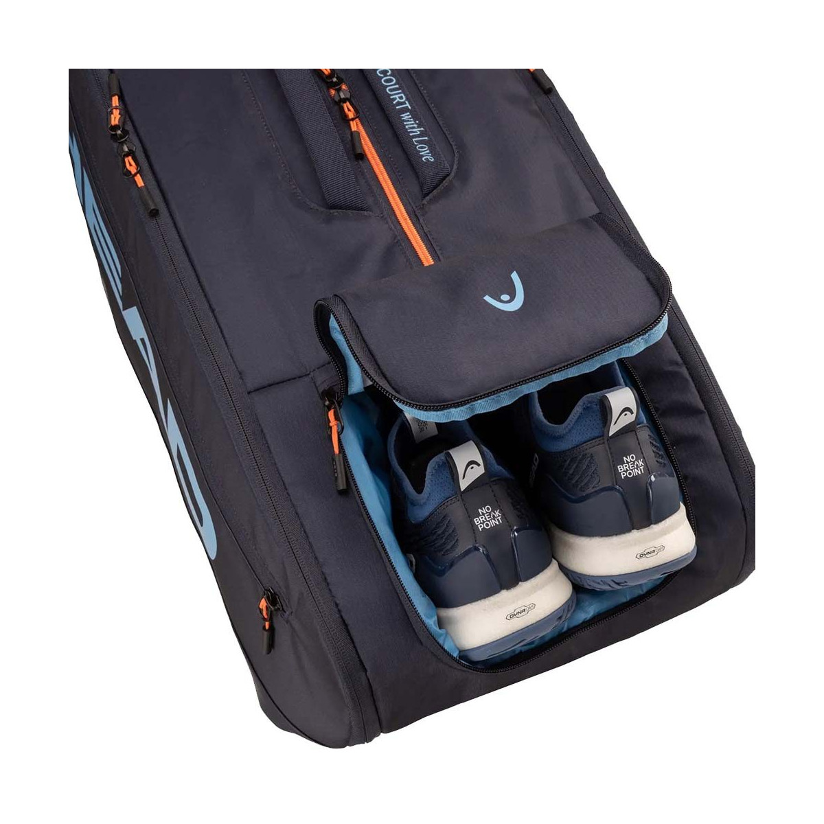 Borsa da Tennis Head Pro XL 12R Blu Navy