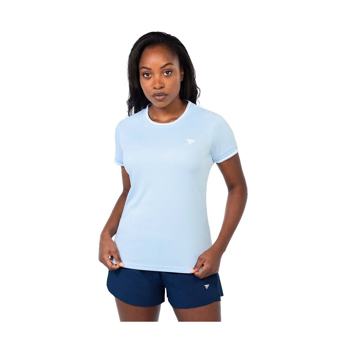 T-Shirt Tecnifibre Team Tech Donna Azzurro