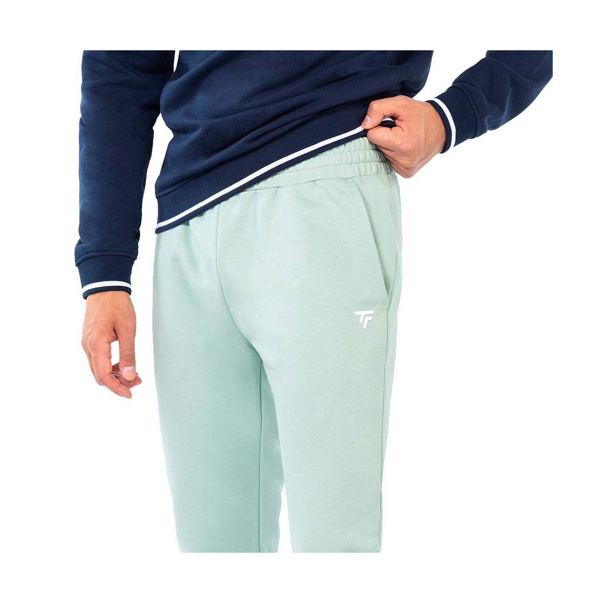 Pantalone Tecnifibre Team Terry Pants Verde pastello
