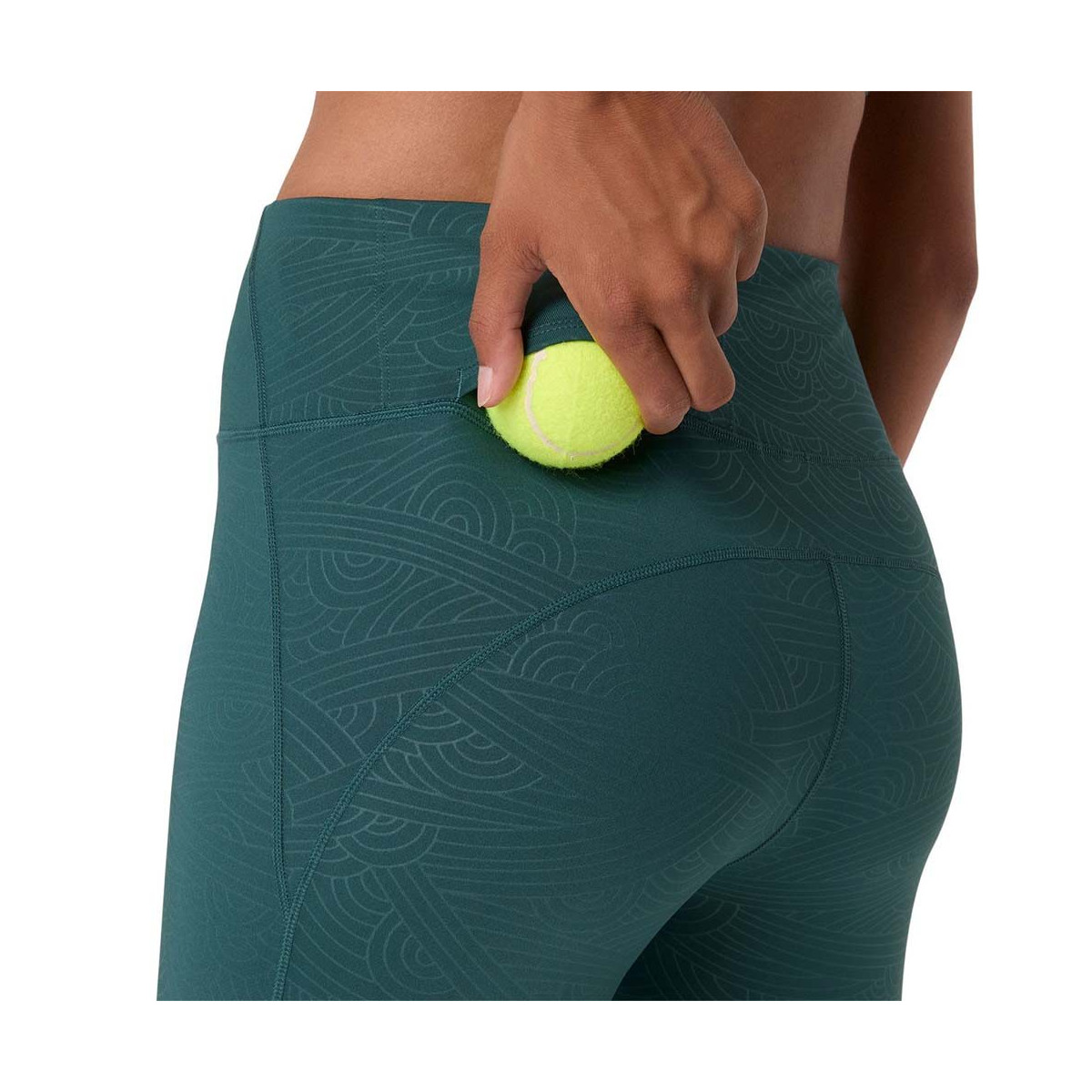 Leggings Asics Game 7/8 Donna Verde