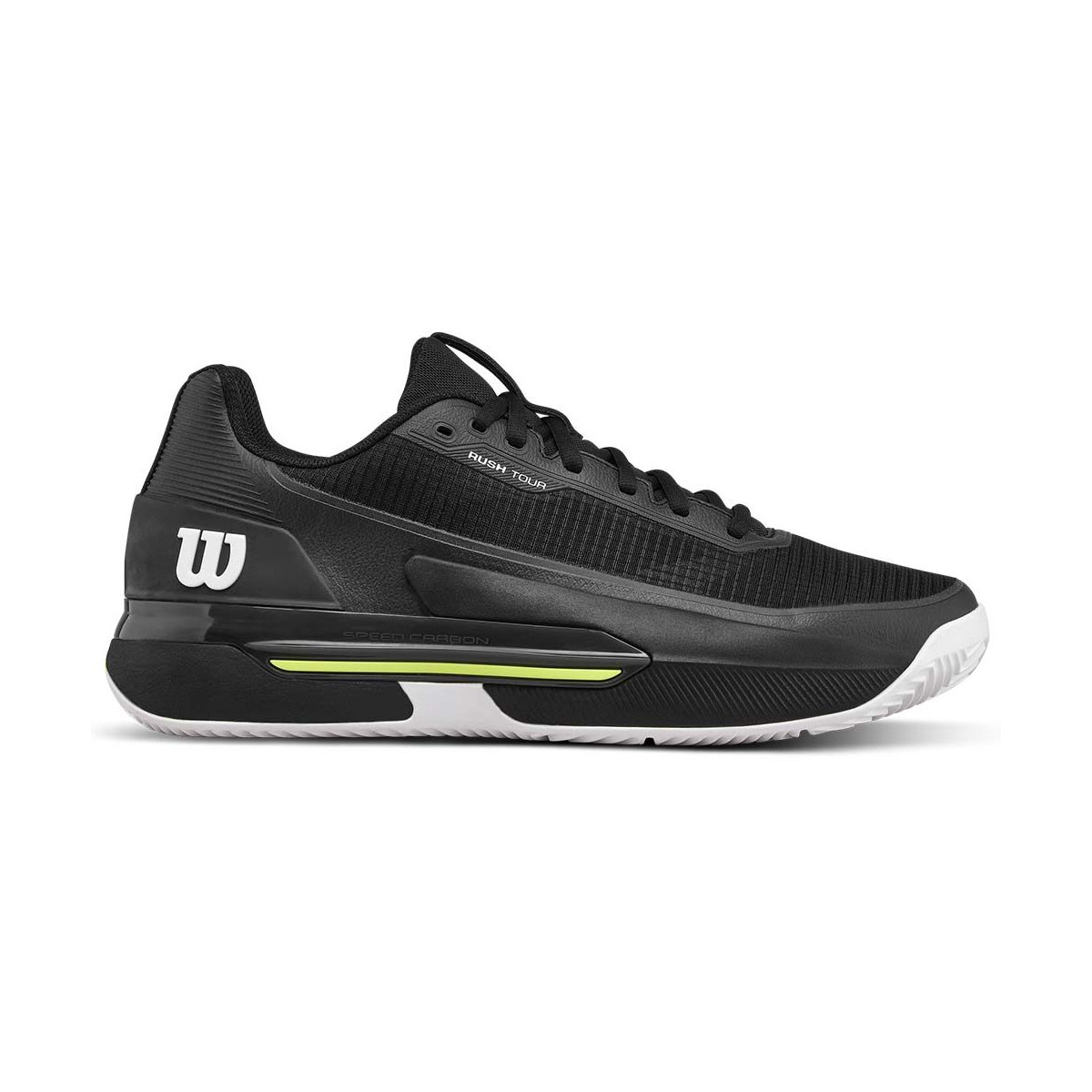 Scarpe Wilson Rush Tour 5 Terra battuta Nere