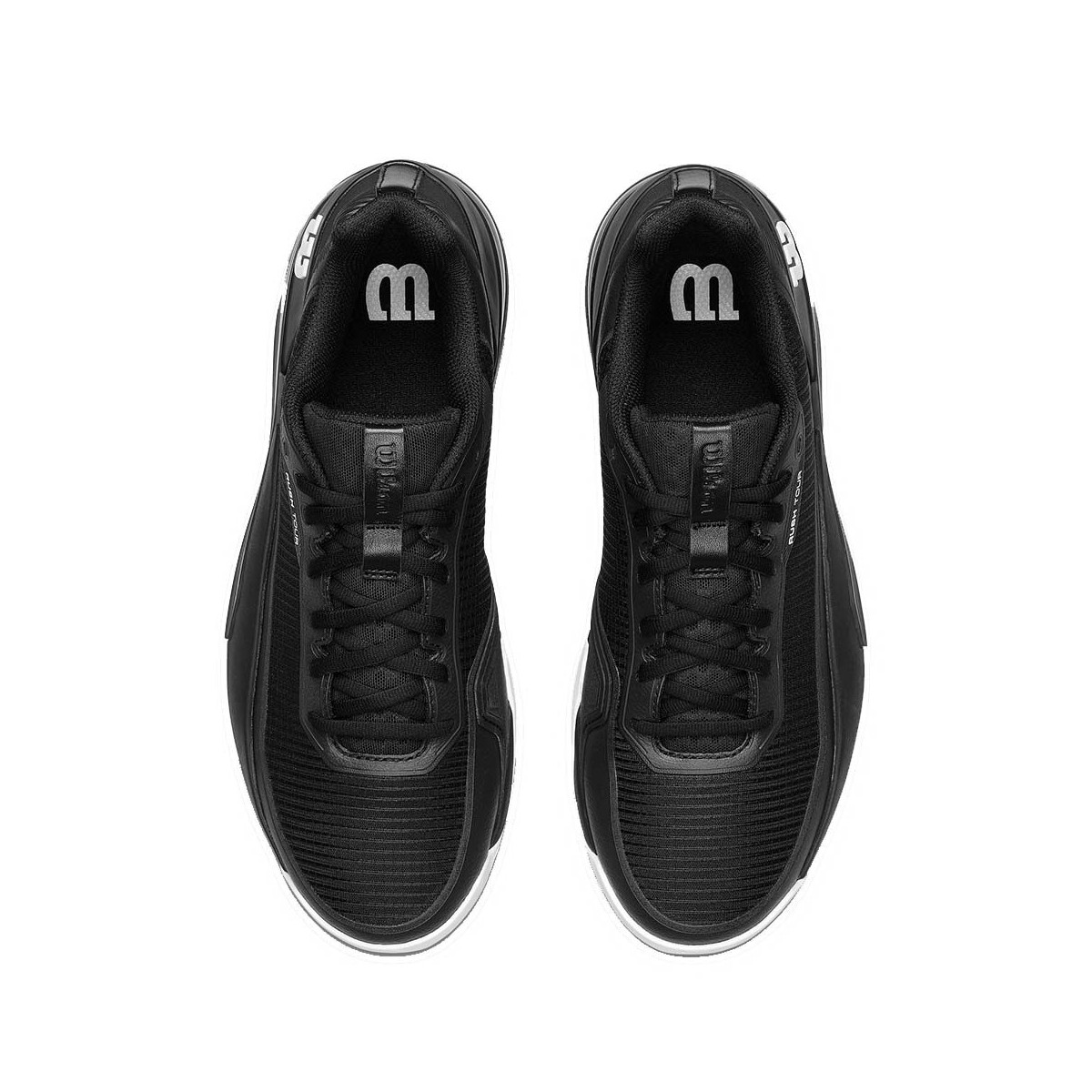 Scarpe Wilson Rush Tour 5 Terra battuta Nere