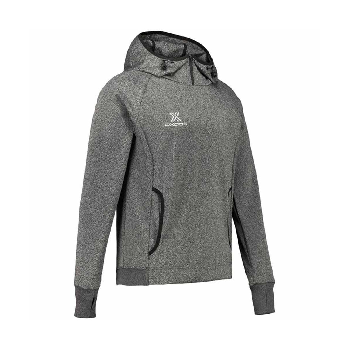 Felpa con Cappuccio Oxdog Montana Grigia