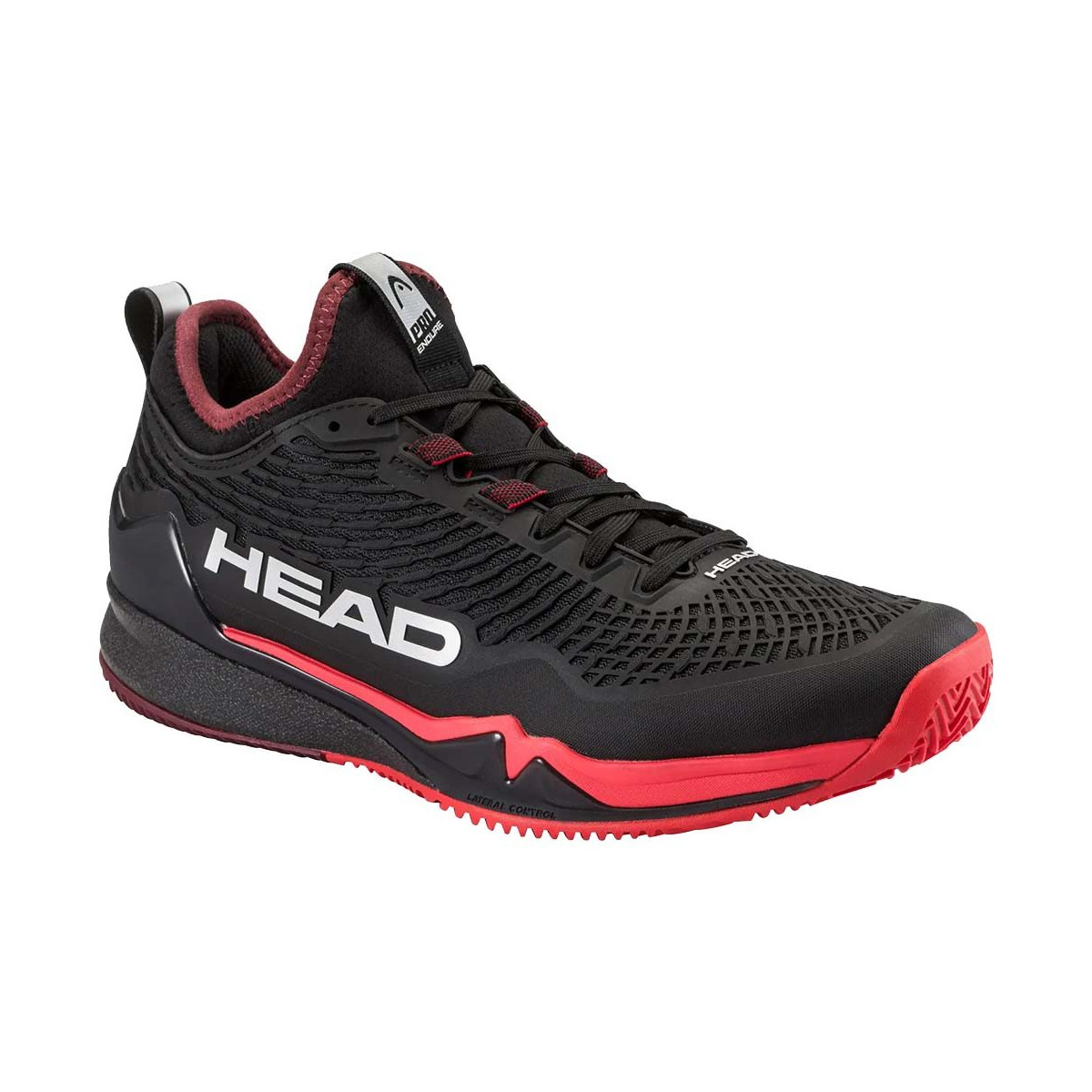 Scarpe Head Endure Pro Terra Battuta Nero / Rosso