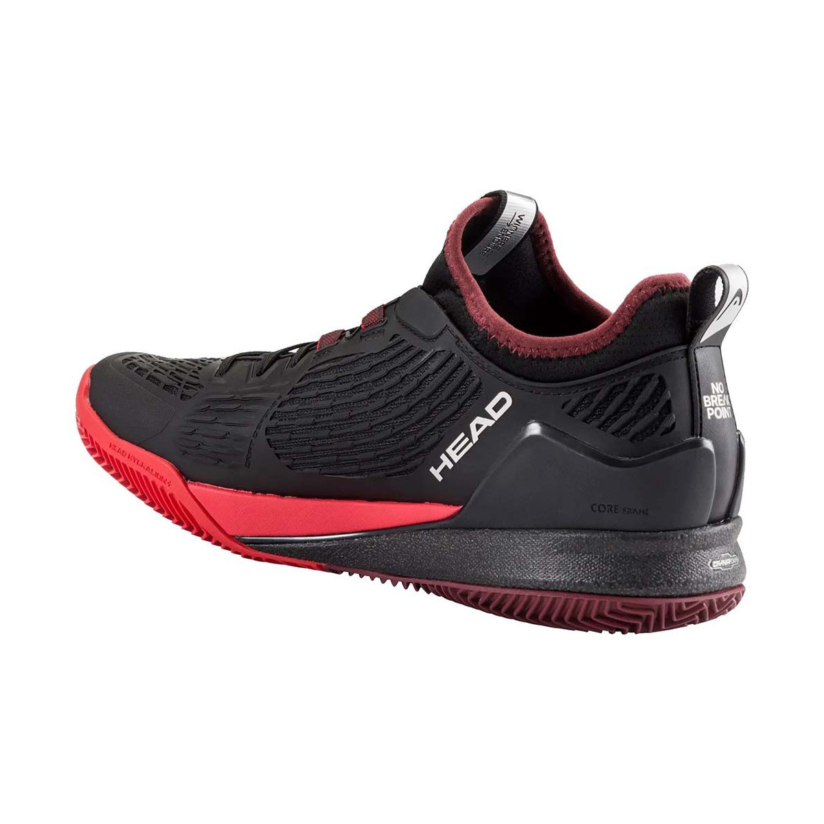 Scarpe Head Endure Pro Terra Battuta Nero / Rosso