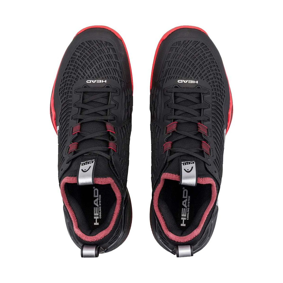 Scarpe Head Endure Pro Terra Battuta Nero / Rosso