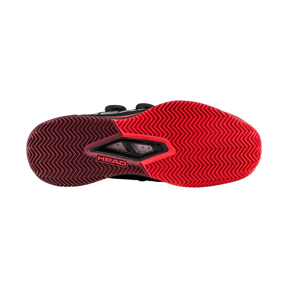 Scarpe Head Endure Pro BOA Terra Battuta Nero / Rosso