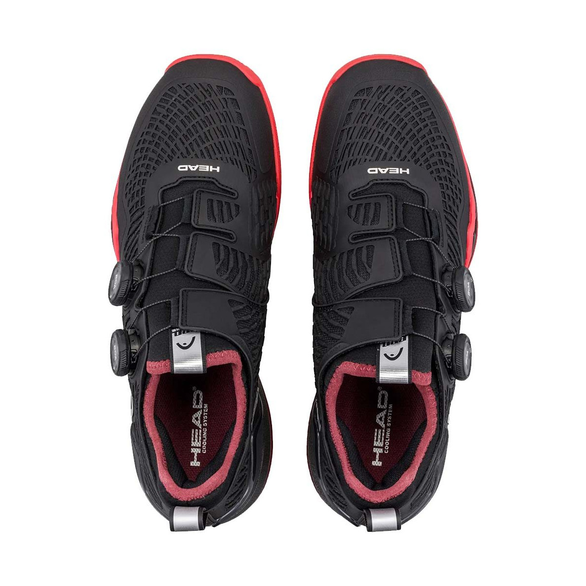 Scarpe Head Endure Pro BOA Terra Battuta Nero / Rosso