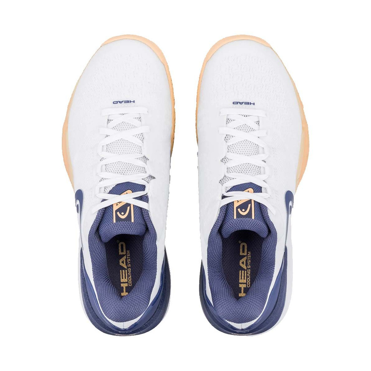 Scarpe Head Revolt Pro 5.0 Donna Bianco / Blu navy