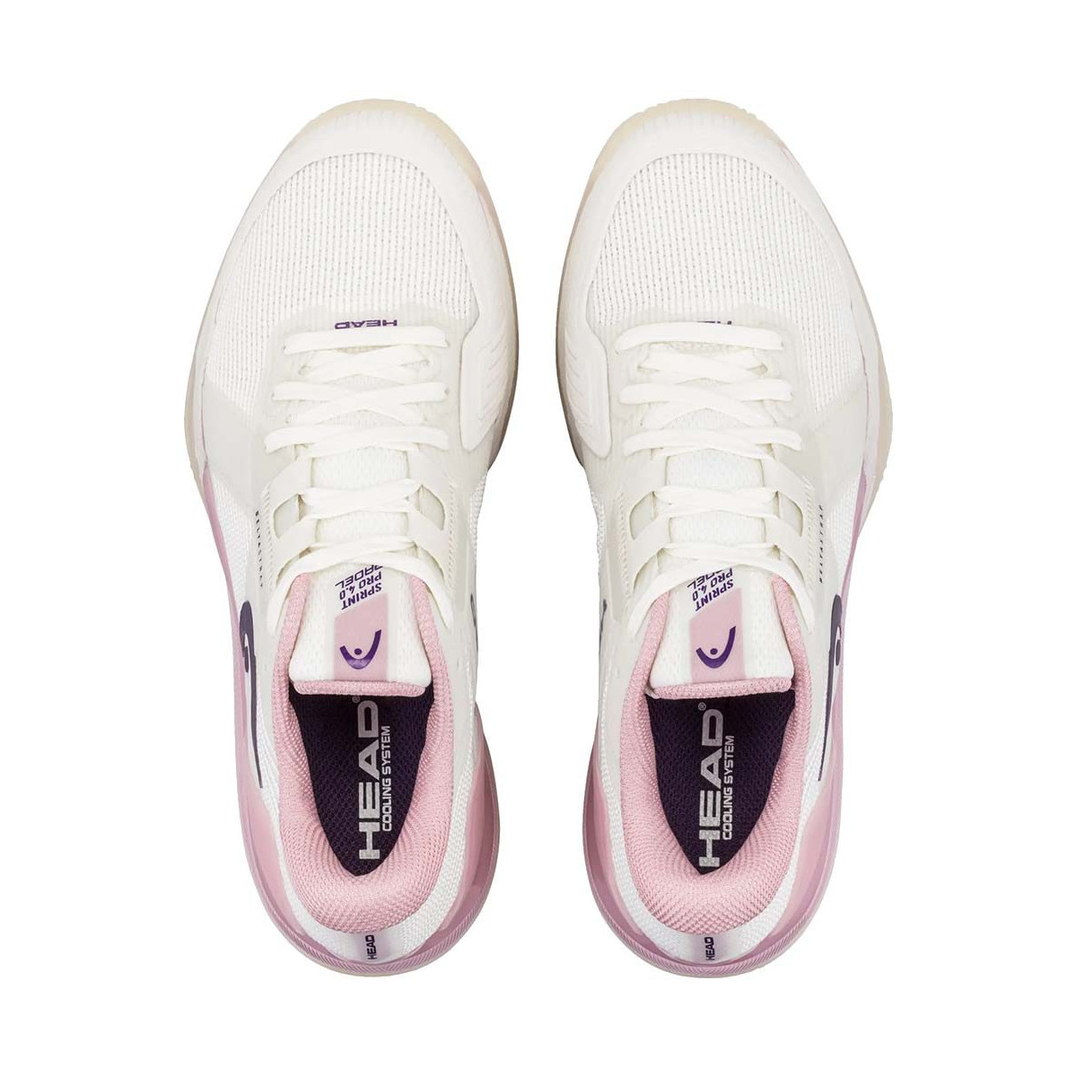 Scarpe Head Sprint Pro 4.0 Donna Padel Bianche / Rosa