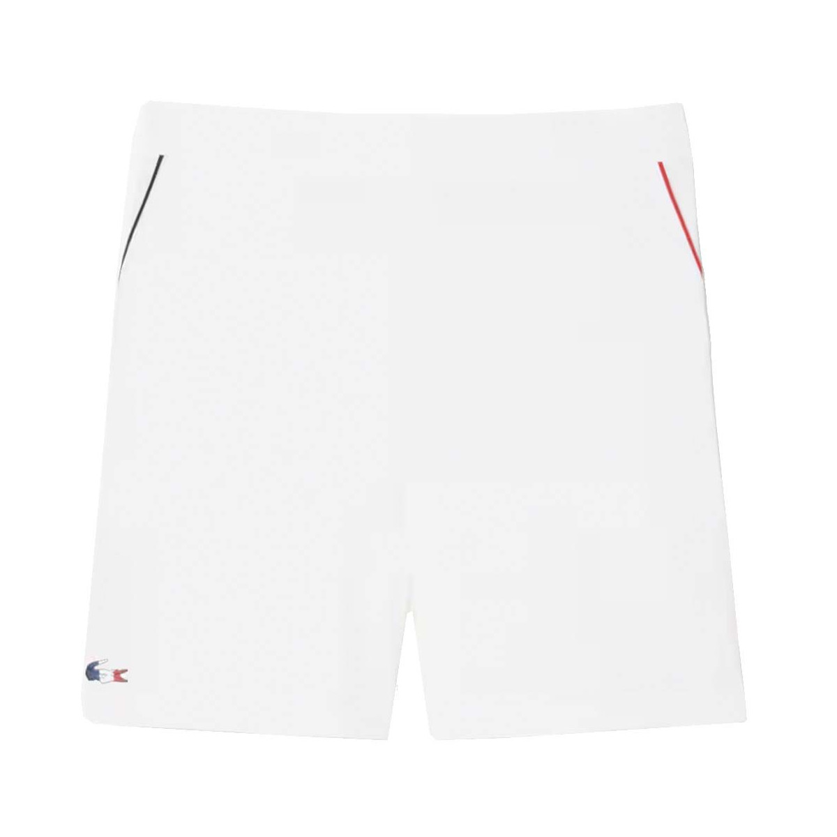 Short Lacoste Squadra di Francia Tennis Bianco