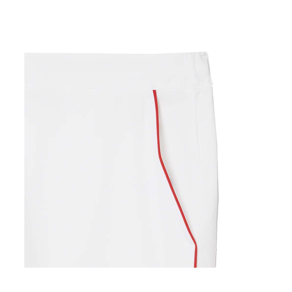 Short Lacoste Squadra di Francia Tennis Bianco