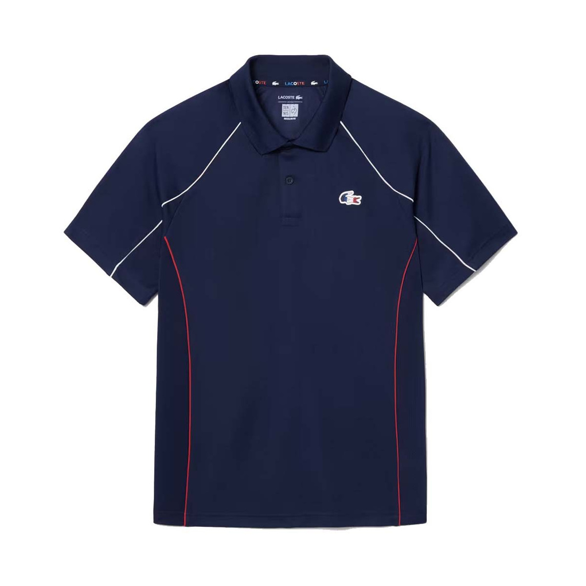 Polo Lacoste Squadra di Francia Tennis Blu Navy