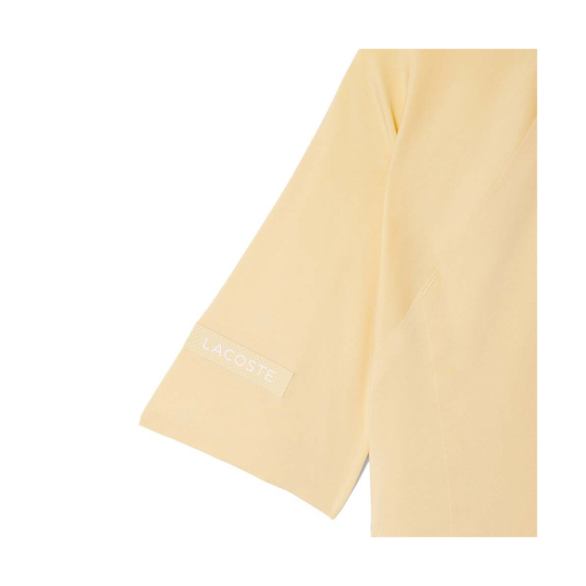 Polo Lacoste Tennis Novak Djokovic On Court Giallo