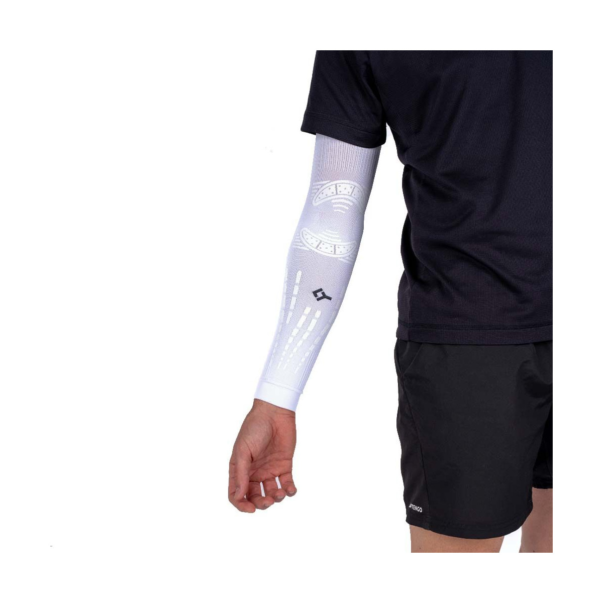 Manicotto a compressione Floky NO-STRAIN Evolution Bianco