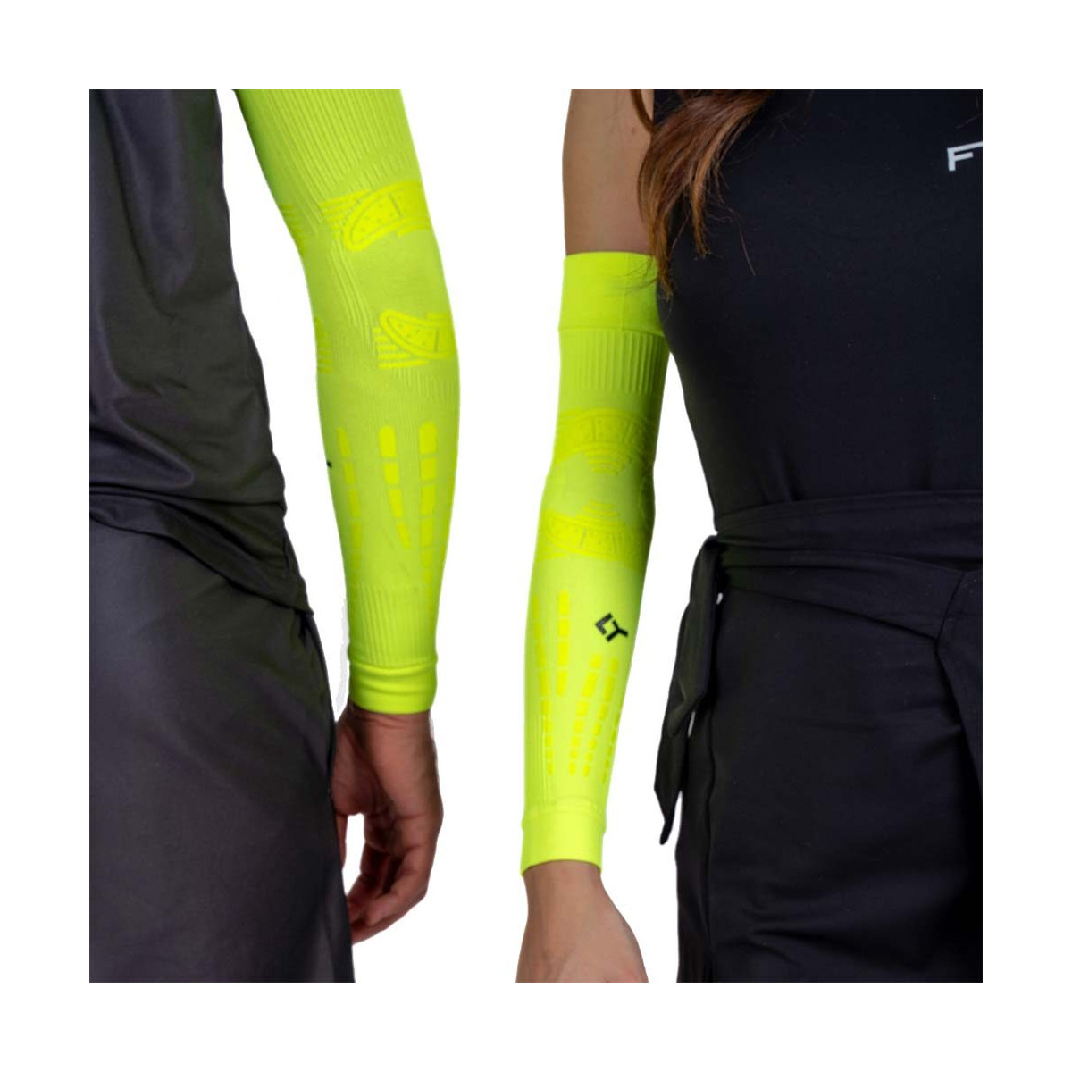 Manicotto a Compressione Floky NO-STRAIN Evolution Giallo