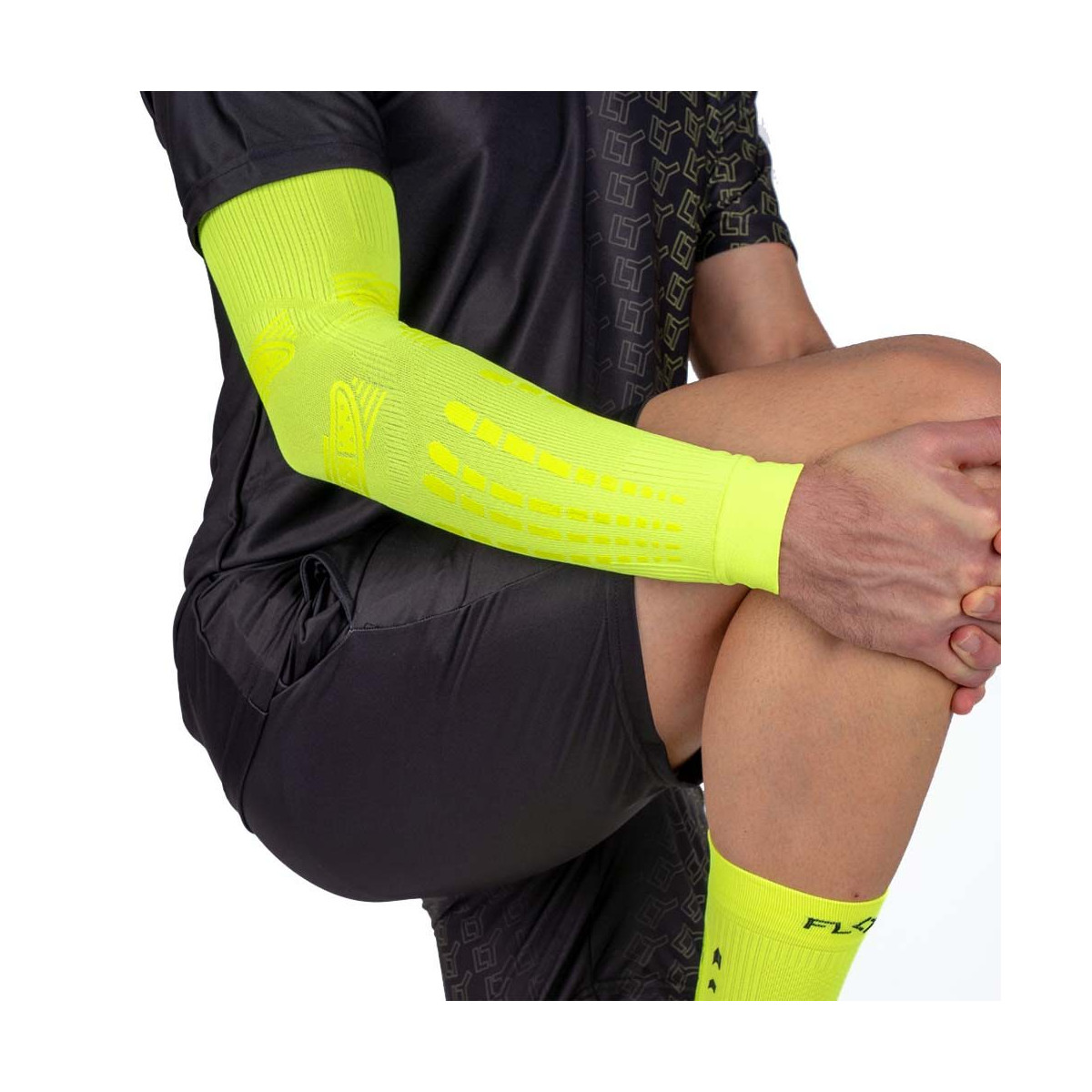 Manicotto a Compressione Floky NO-STRAIN Evolution Giallo