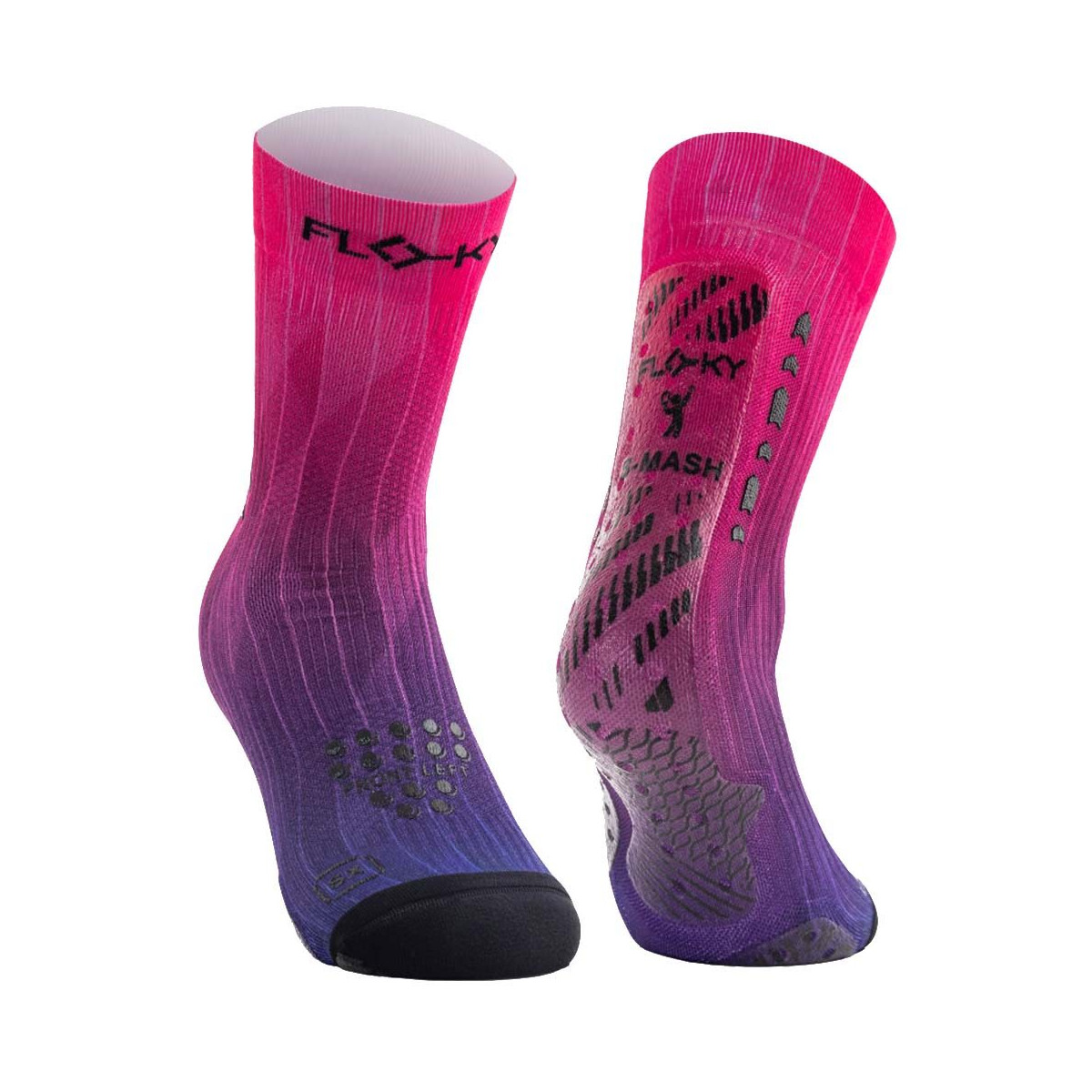 Calze a Compressione Floky S-MASH 3D FANTASY Nebulosa Rosa