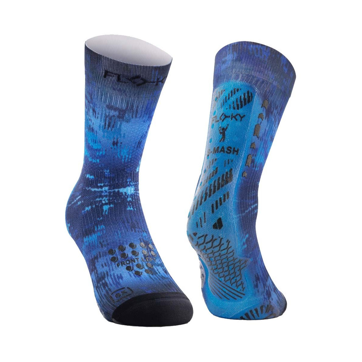 Calze Biomaccaniche Floky S-MASH 3D FANTASY Blue Supernova