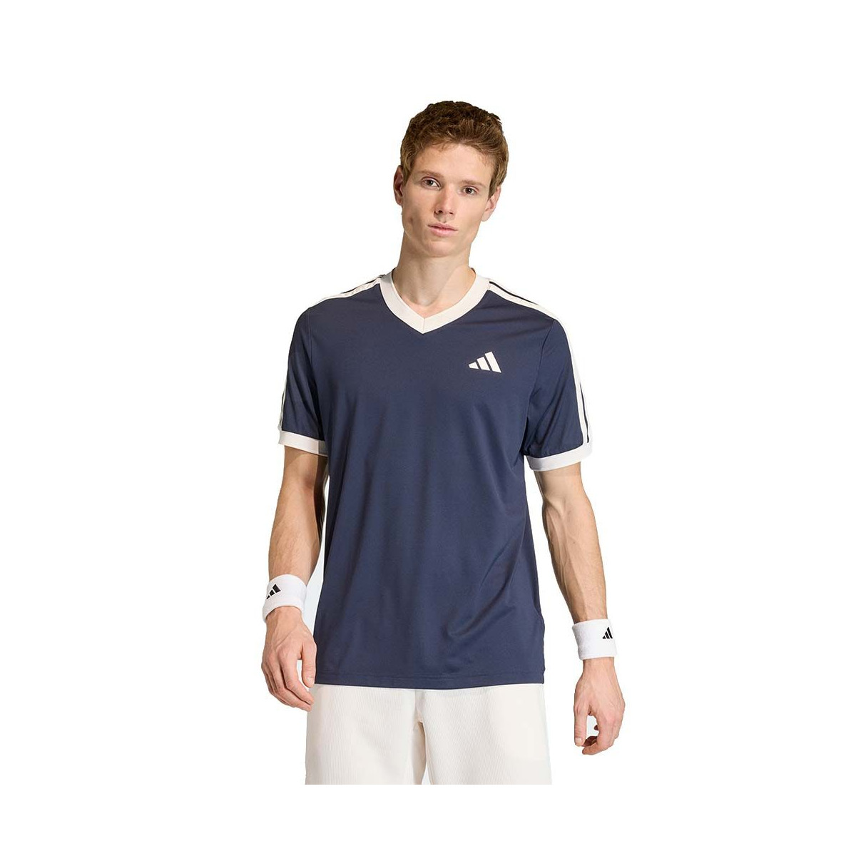 T-Shirt Adidas Tennis Classics Blu marino