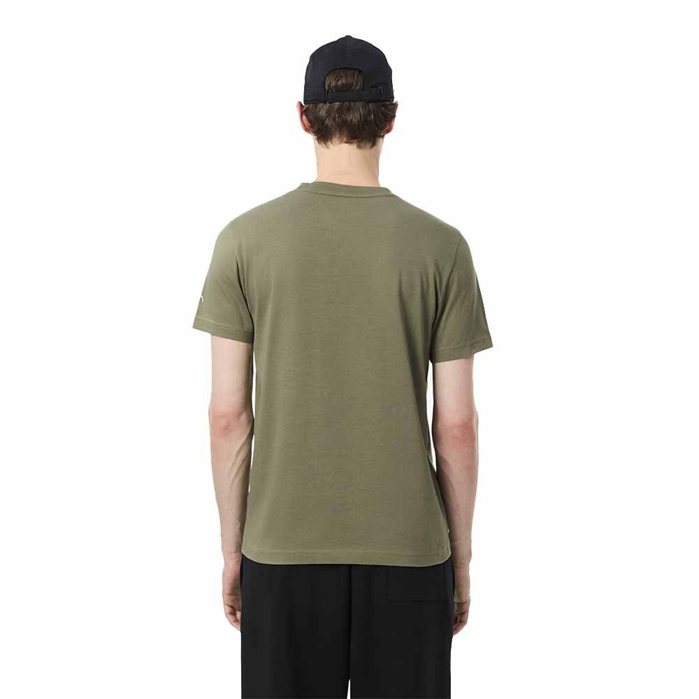 Pack T-Shirt + Cappellino Lacoste Tennis x Novak Djokovic Kaki