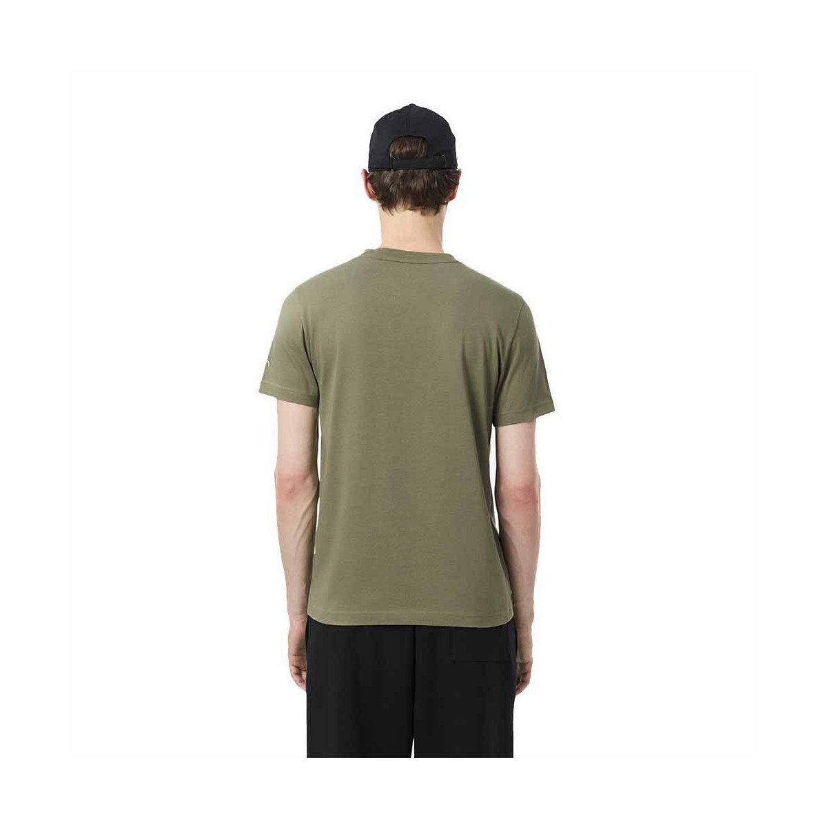 Pack T-Shirt + Cappellino Lacoste Tennis x Novak Djokovic Kaki