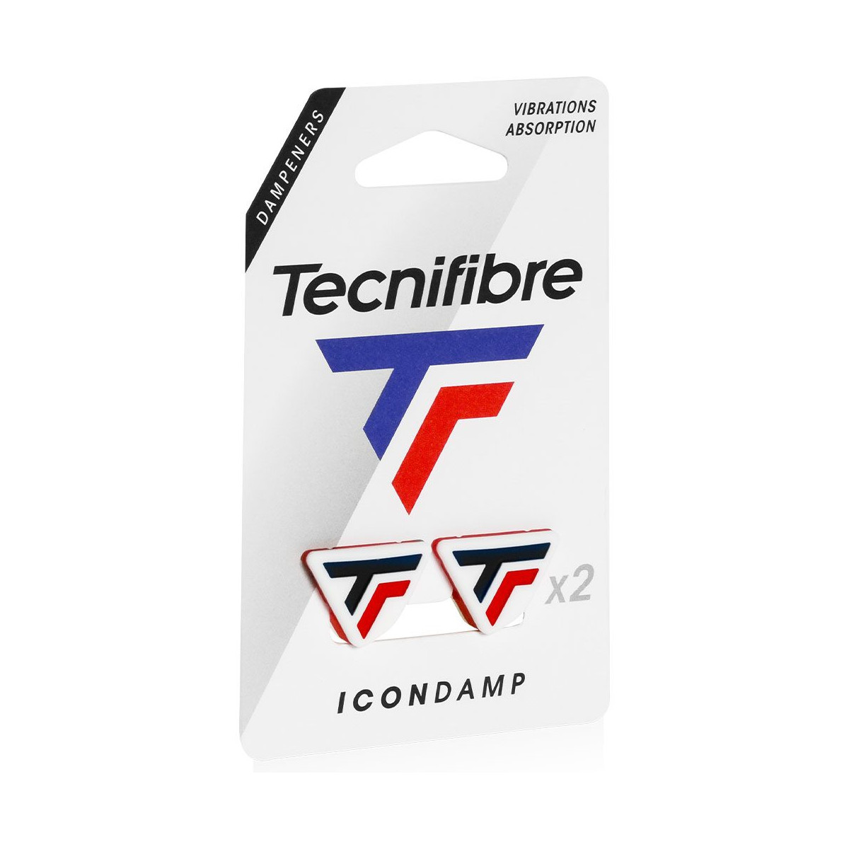 Antivibratore Tecnifibre Icon Damp Bianco / Rosso