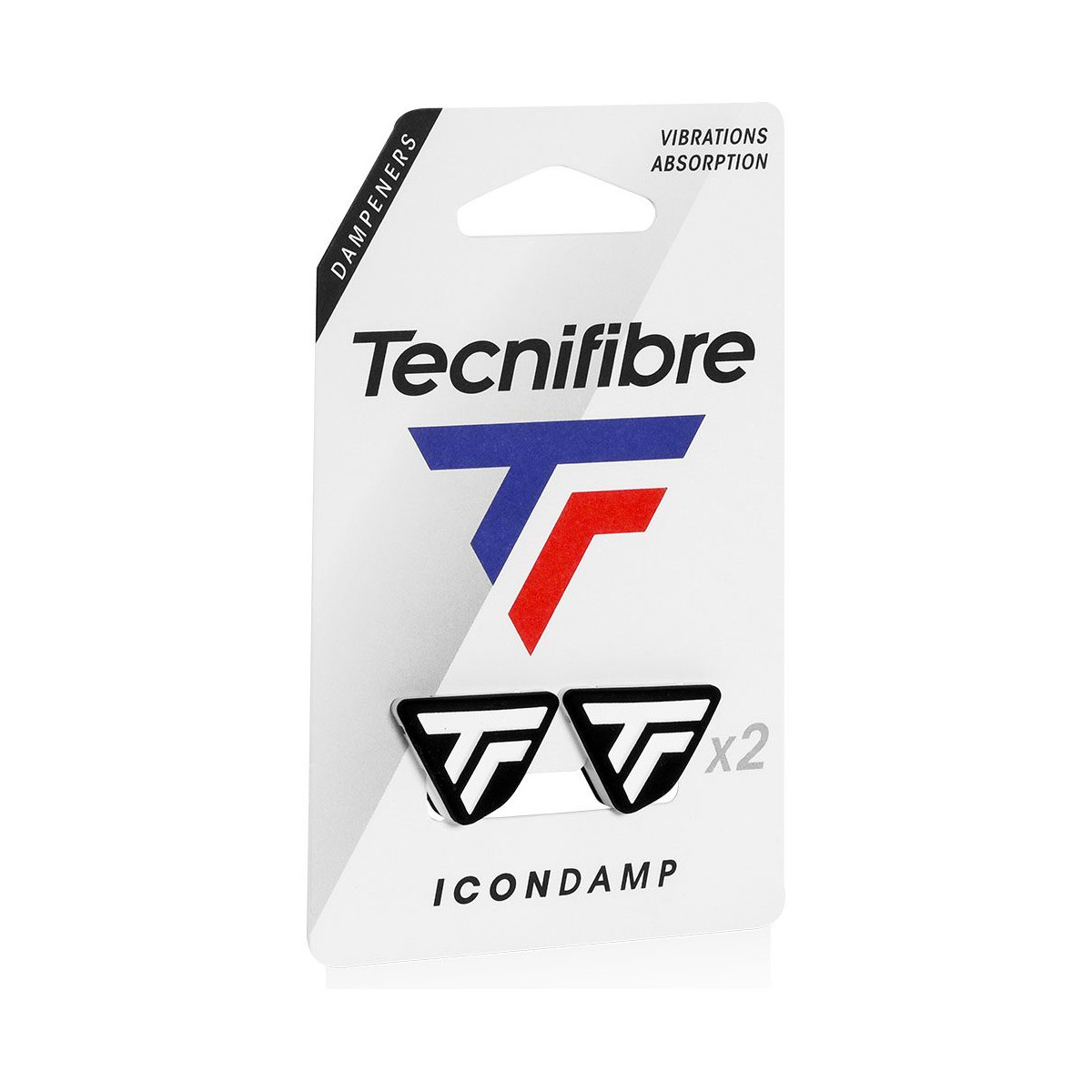 Antivibratore Tecnifibre Icon Damp Nero / Bianco