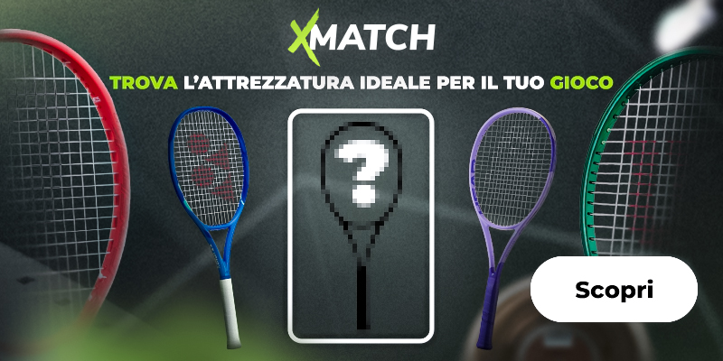 X-Match trouve ta raquette ou ton cordage en quelques clics !